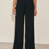 Calça feminina alfaiataria Anna Feminina - Preto