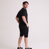 BERMUDA CHINO MASCULINA PRETO