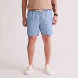 SHORTS JOGGER JEANS COM LINHO MASCULINO JEANS DELAVE