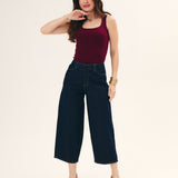 CALÇA BAGGY BALLOON CROPPED