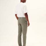 CALÇA MASCULINA CHINO SLIM CASUAL VERDE