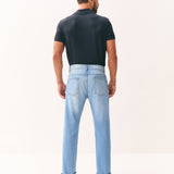 CALÇA FIVE POCKETS SLIM BASICA MASCULINA CLARO
