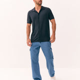CALÇA WIDE LEG CARGO MASCULINA MÉDIO