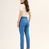 CALÇA MOM FEMININA CLARO