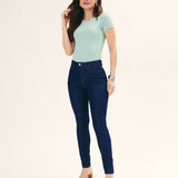 CALÇA SKINNY FEMININA ESCURO