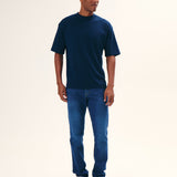 CALÇA RETA MASCULINA ESCURO USED