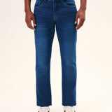 CALÇA RETA MASCULINA ESCURO USED