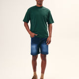 CAMISETA OVERSIZED MASCULINA VERDE