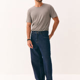 CALÇA JEANS BAGGY MASCULINA ESCURO