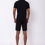 BERMUDA RETA MASCULINA
 PRETO