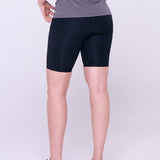 BERMUDA FITNESS FEMININA PRETO