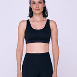 TOP FITNESS FEMININO PRETO