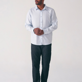 Camisa Masculina de Algodão Manga Longa