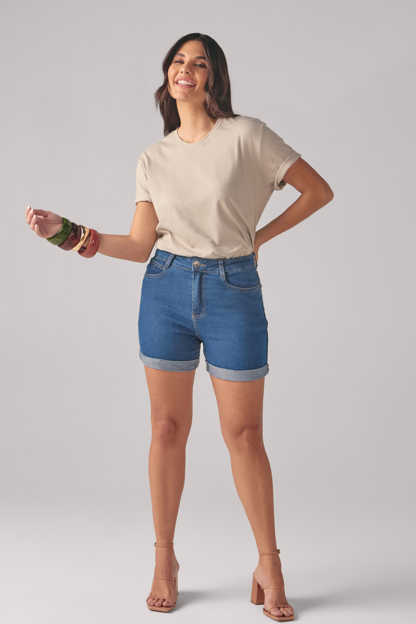 Shorts Mom Feminino