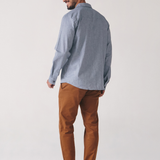 Camisa Masculina de Algodão Manga Longa