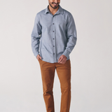 Camisa Masculina de Algodão Manga Longa