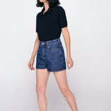 SHORTS MOM FEMININO - ESCURO