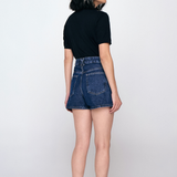 SHORTS MOM FEMININO - ESCURO