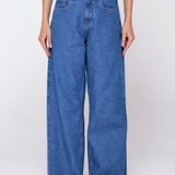 CALCA BAGGY FEMININO - SKY