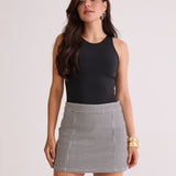 SHORTS SAIA FEMININO XADREZ VICHY