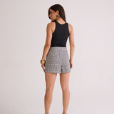SHORTS SAIA FEMININO XADREZ VICHY