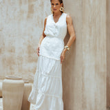 SAIA LONGA FEMININO - OFF WHITE