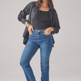 Calça Feminina Reta - Jeans Médio