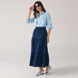 Saia Longa de Algodão Marias