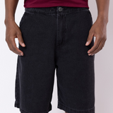 Bermuda Jeans Skater Preto
