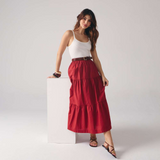 Saia Longa de Algodão Marias