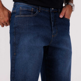 Bermuda Jeans Reta