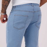Bermuda Jeans Reta