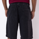 Bermuda Jeans Skater Preto