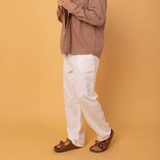 Calça Jogger de Sarja Sem Punho