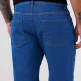 Bermuda Jeans Reta