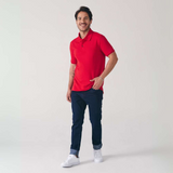 Calça Slim Masculina Jeans Cropped Barra Dobrada