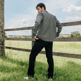 Calça Slim Masculina Preta