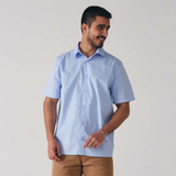 Camisa Masculina Manga Curta de Algodão