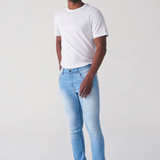Calça Jeans Slim Claro