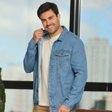 Jaqueta Jeans Masculina