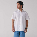 Camisa Masculina Manga Curta de Algodão