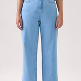 Calça Jeans Wide Leg Feminina