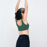 TOP FITNESS FEMININO VERDE MILITAR